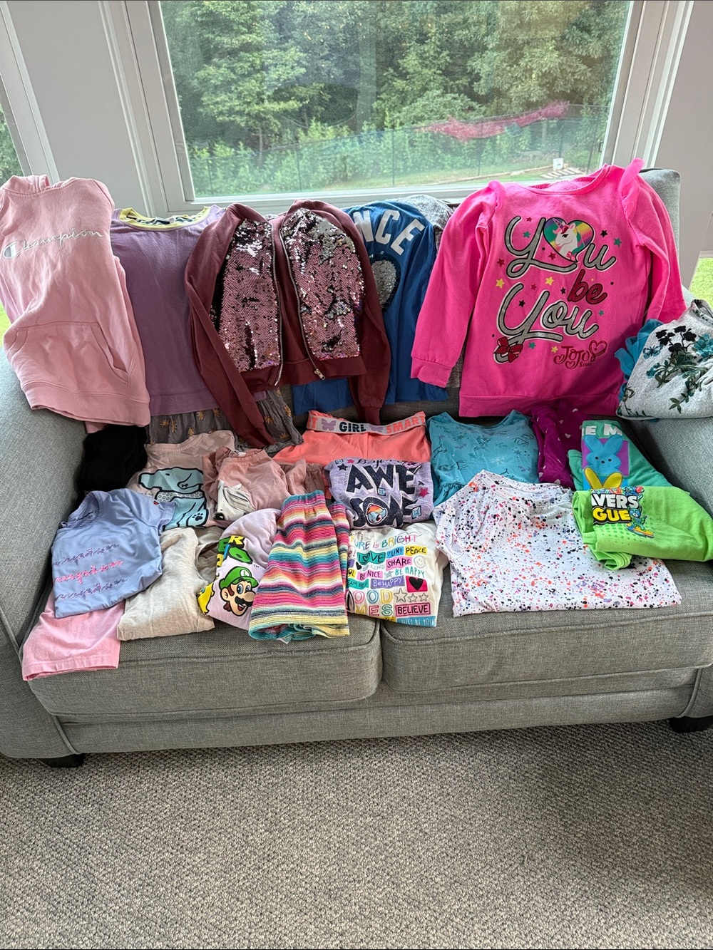 Girls' Bundle- Size 7/8- 22 pcs Various Brands- Short, Long, dresses, and etc